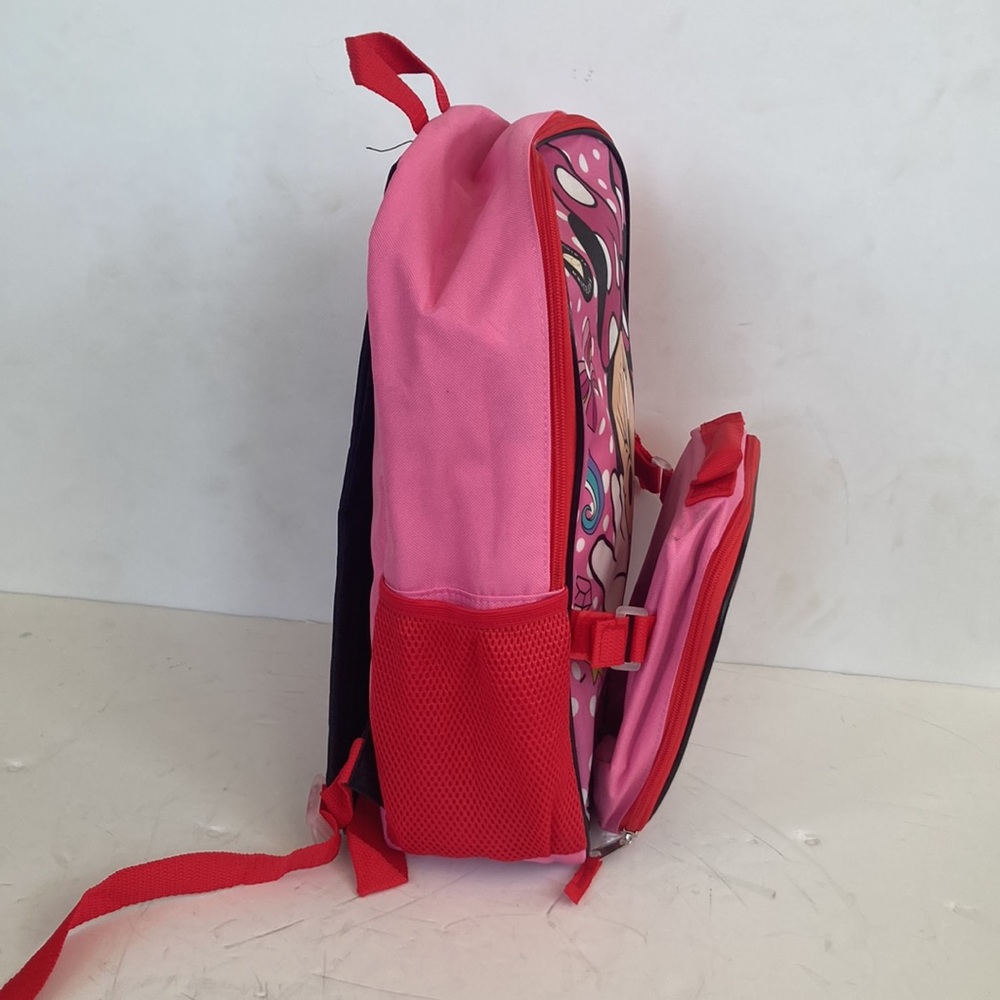 Disney Pink and Red Girl’s Minnie Mouse Backpack - Picture 7 of 8